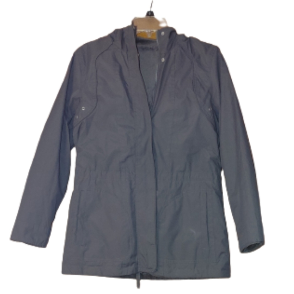 Free Country Grey Reversible Rain Coat.